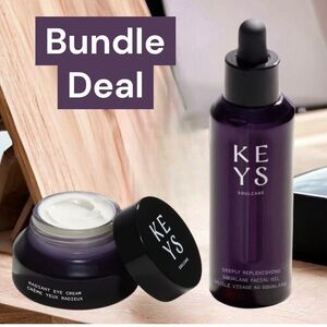 Luxury Skincare Bundle | Keys Soulcare Eye Cream & Squalane Oil | NEW